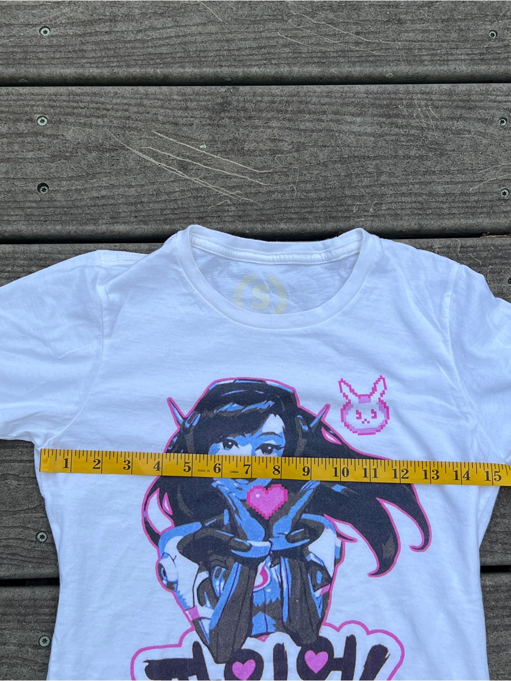 Teepublic: Overwatch Dva Cotton Graphic Tee. Women’s Size Small. — image 5 of 7